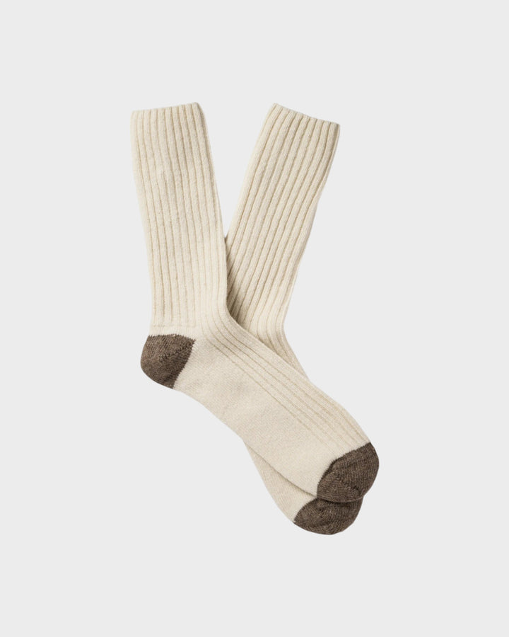 Chaussettes Benjamin Écru