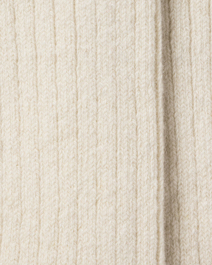 Chaussettes Cashmere Écru