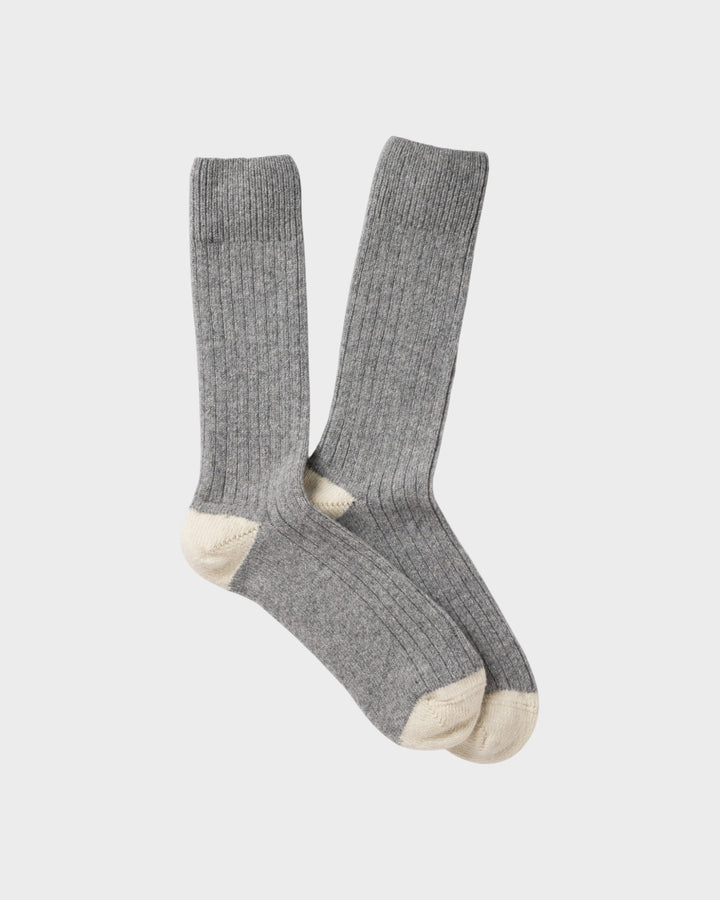 Chaussettes Cashmere Gris