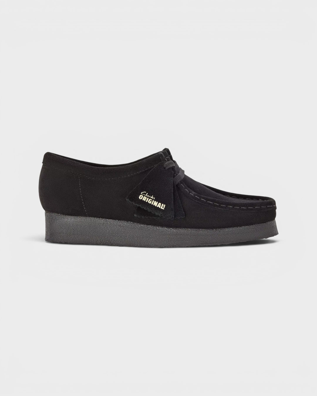 Wallabee Originals Black Suede