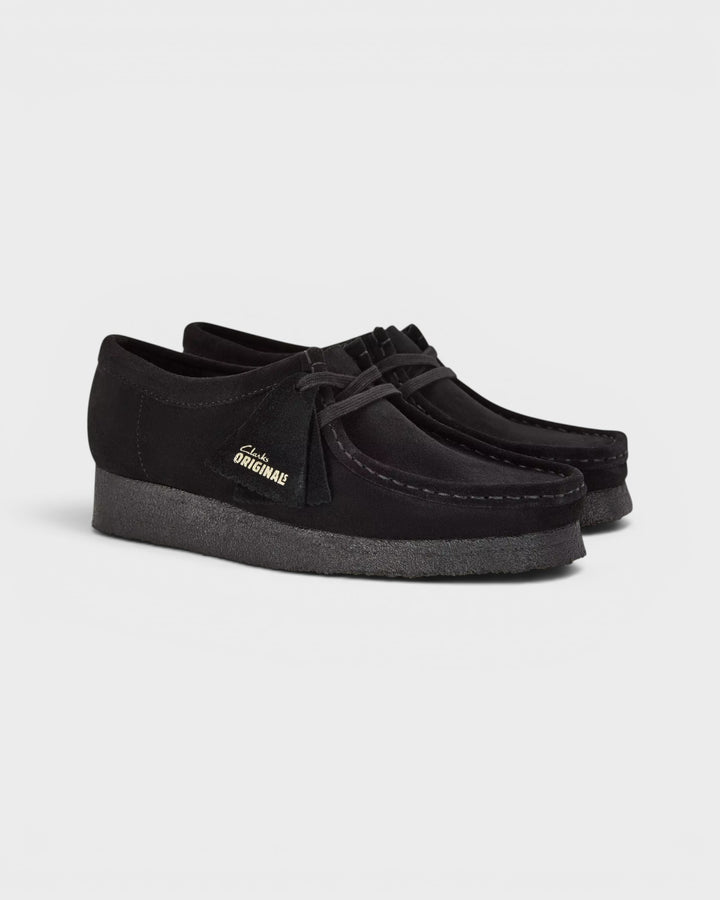 Wallabee Originals Black Suede