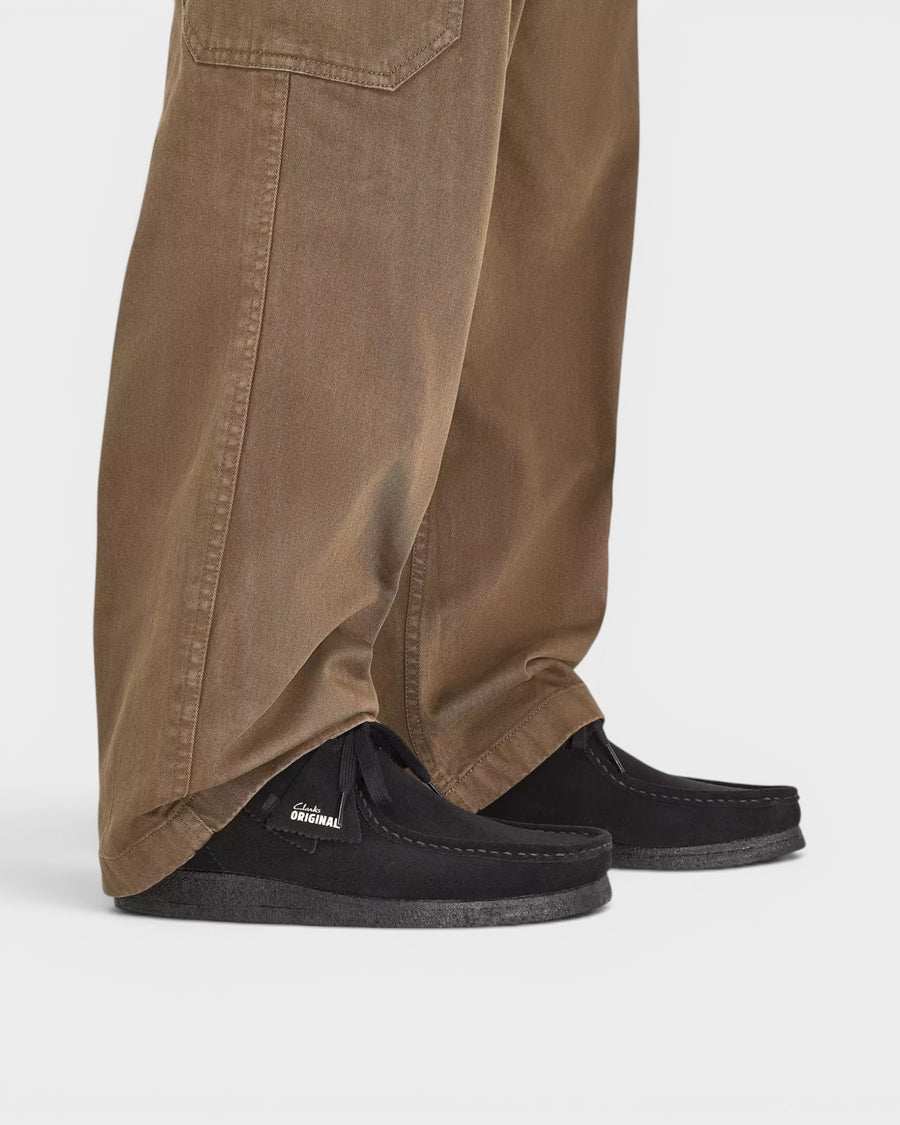 Wallabee Originals Black Suede