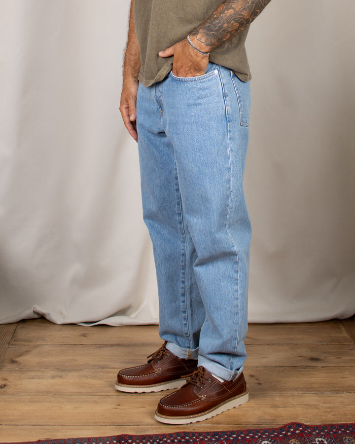 Cosmos Pant Blue Heavy Bleach Wash