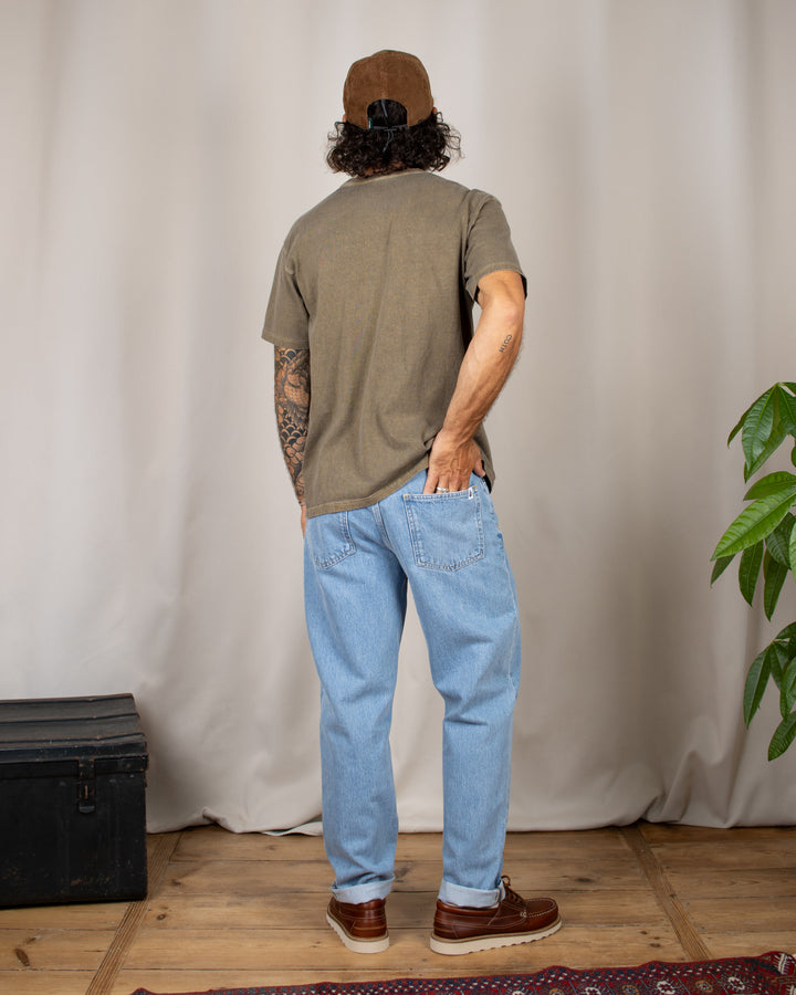 Cosmos Pant Blue Heavy Bleach Wash