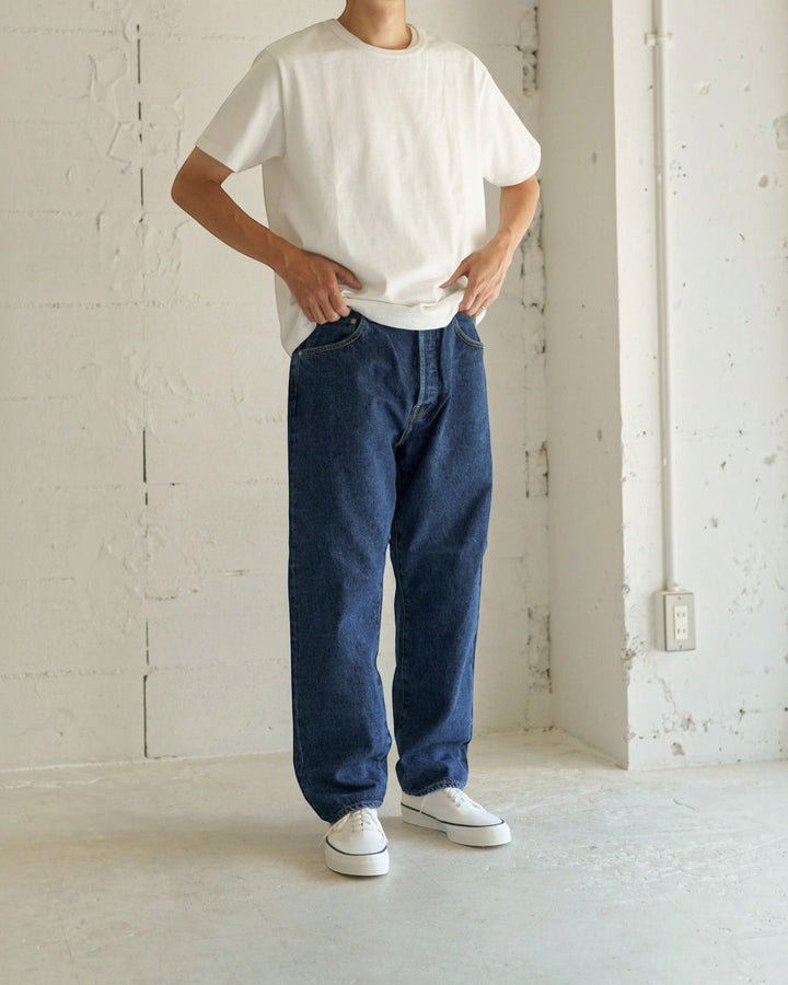 Denim01 Loose Tapered Jeans Seasonal Blue
