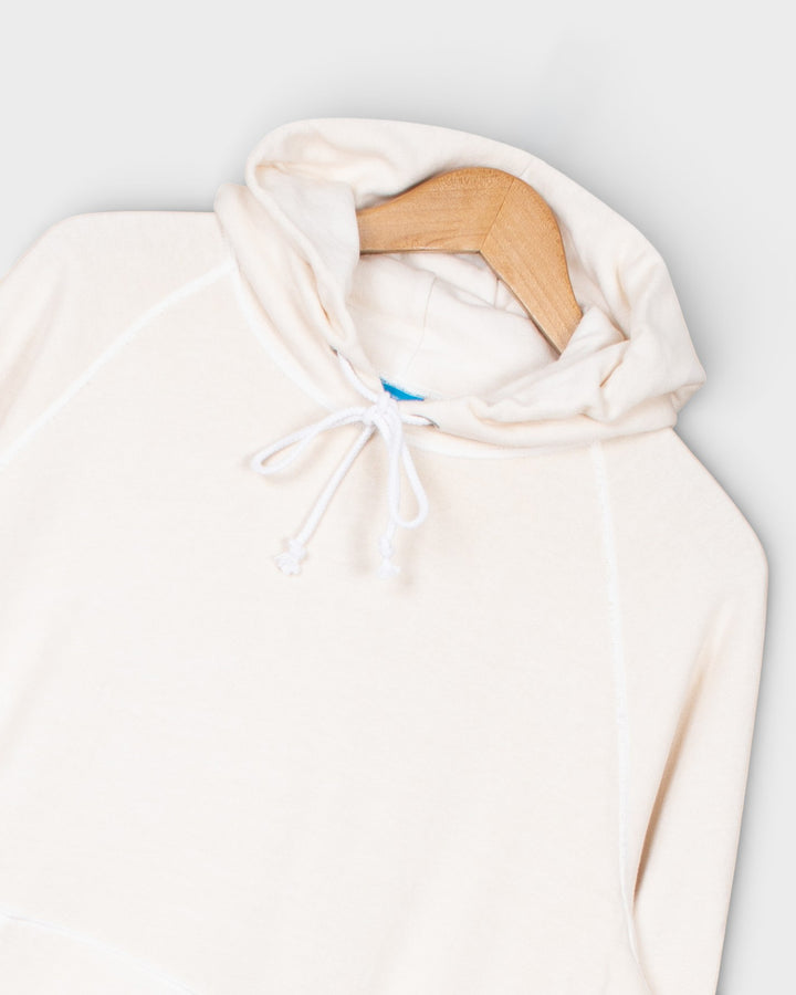 Raglan Pullover Hood Sweat P-Natural