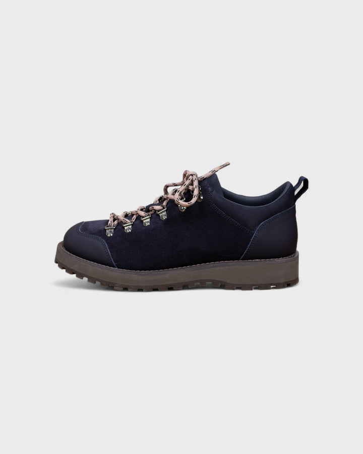 Dune Low Navy Suede