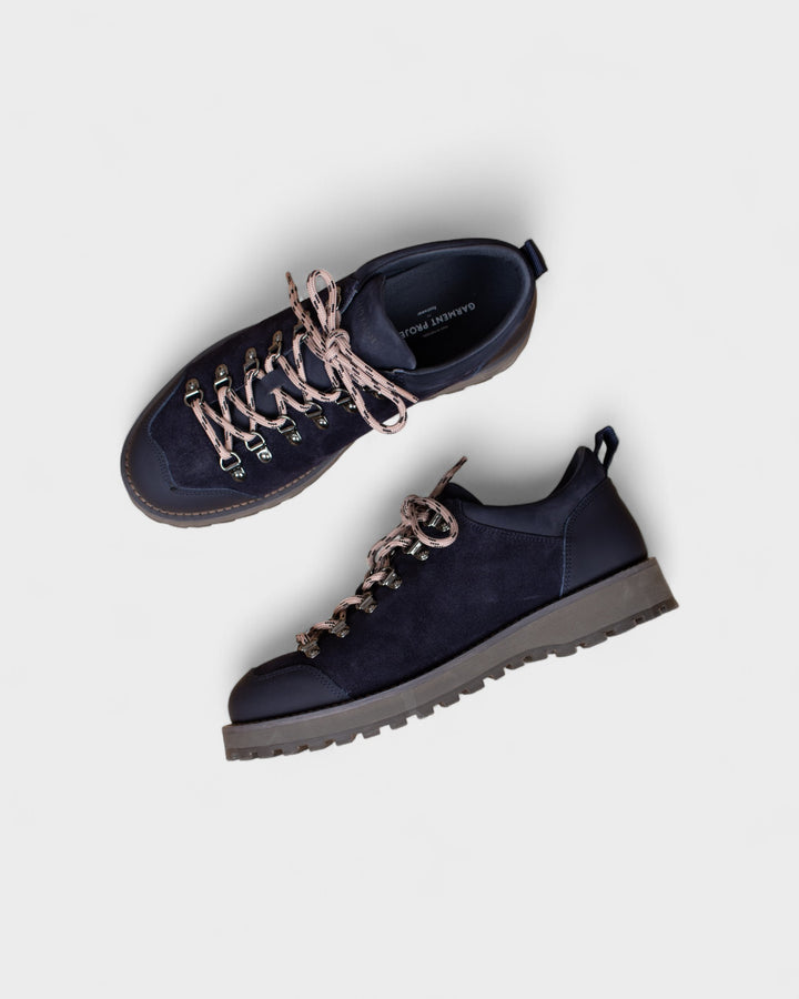 Dune Low Navy Suede