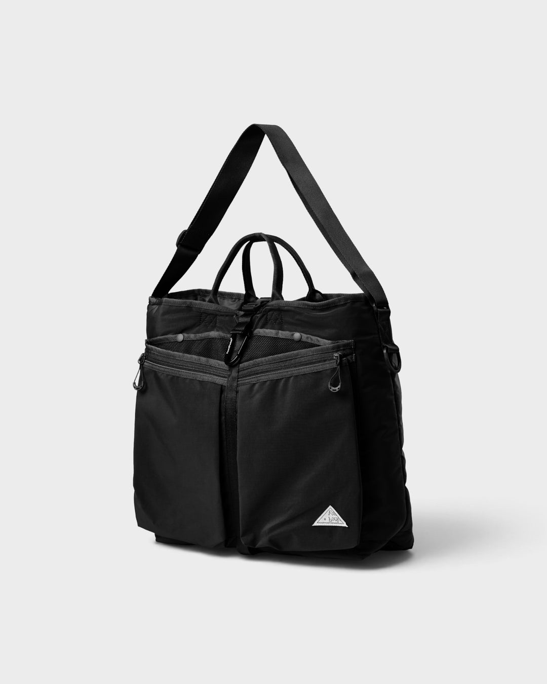 Focus Tote Bag Found Pocket noir - vue trois-quarts