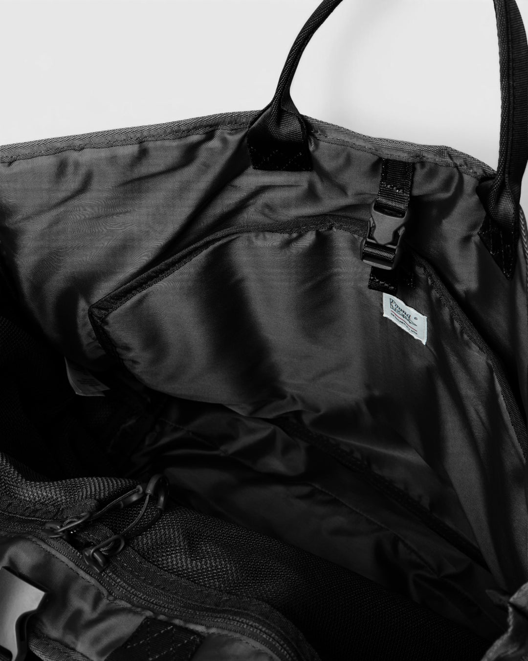 Focus Tote Bag Found Pocket noir - détail