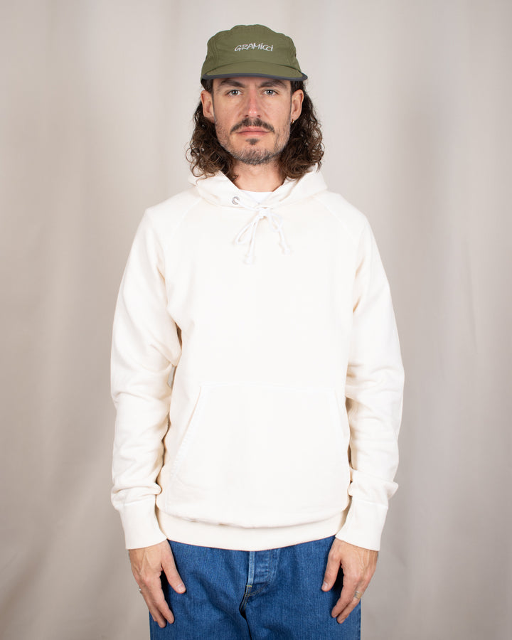 Raglan Pullover Hood Sweat P-Natural