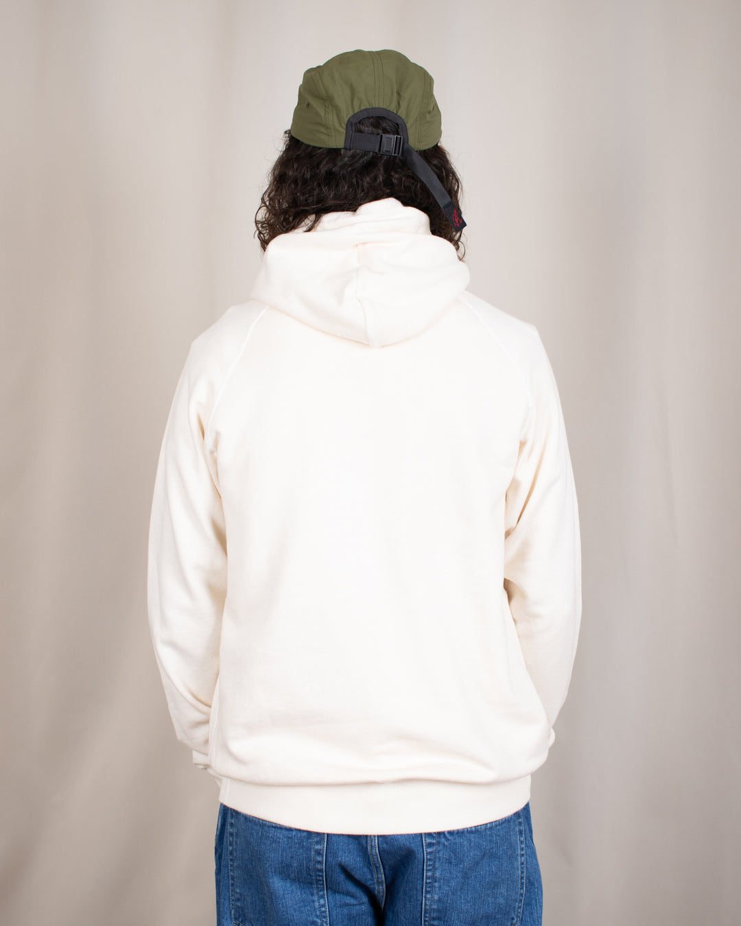 Raglan Pullover Hood Sweat P-Natural