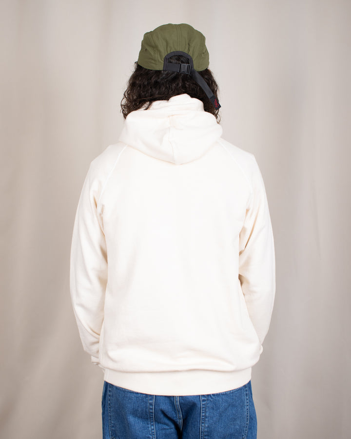 Raglan Pullover Hood Sweat P-Natural