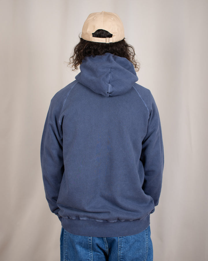 Raglan Pullover Hood Sweat P-Navy