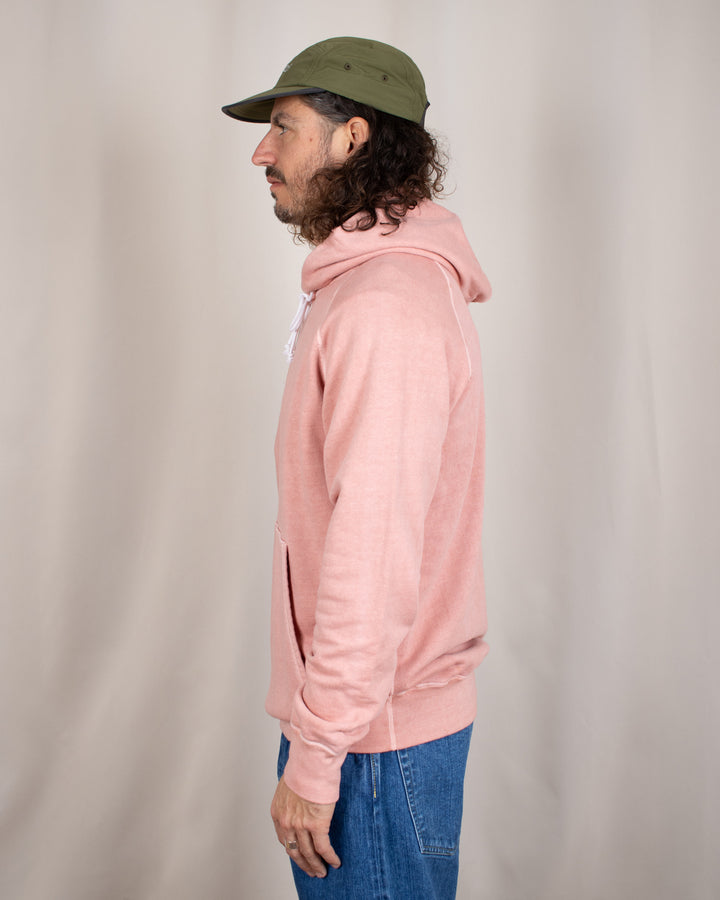 Raglan Pullover Hood Sweat P-Coral