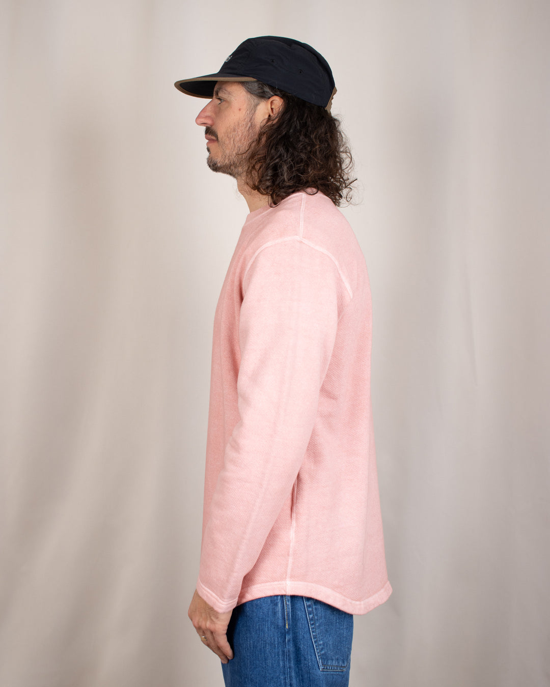 Rough Crew Sweat P-Coral