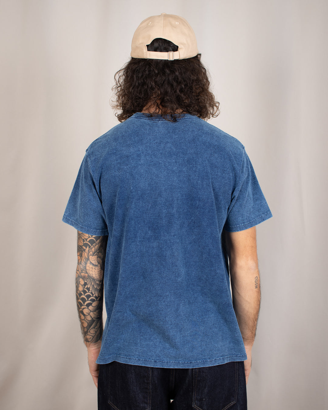 Short Sleeve Crew T-shirt Indigo