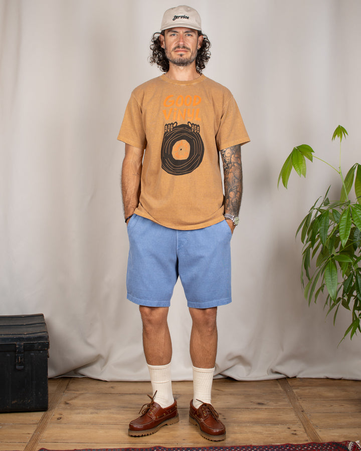 Good Vinyl SS Tee P-Mocha