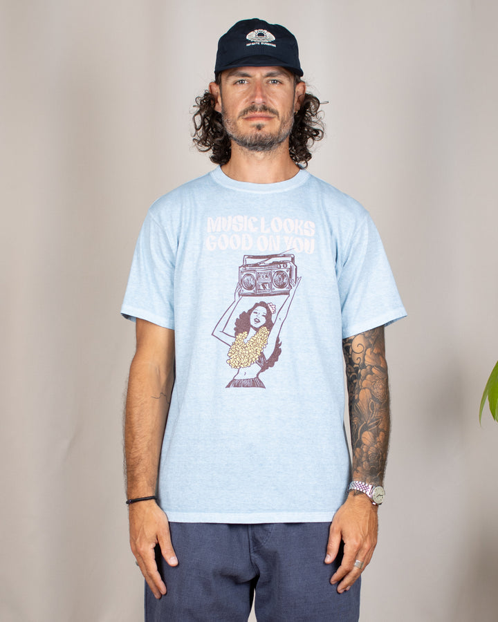 Go Hula SS Tee P-Soda