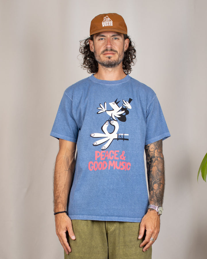 Peace & Good Music SS Tee P-Ajisai