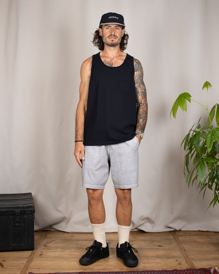Pocket Tank Top Black