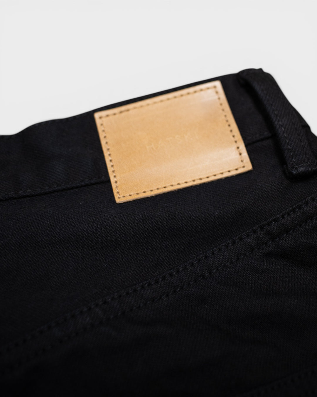 Denim01 Loose Tapered Jeans Washi Black