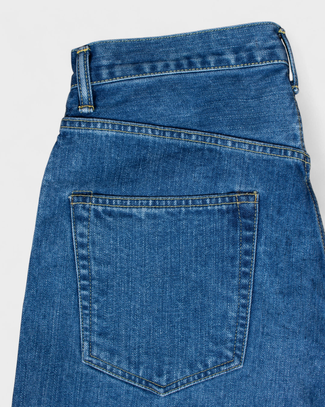 Jean 22003 Wide Tapered Used Blue Denim