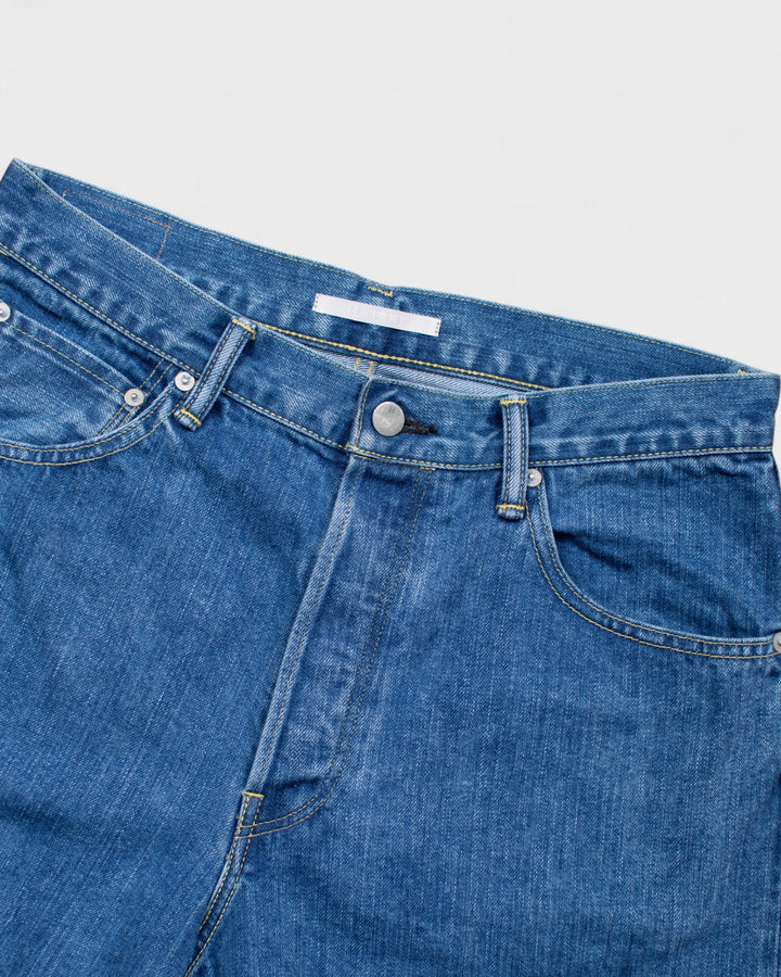 Jean 22003 Wide Tapered Used Blue Denim