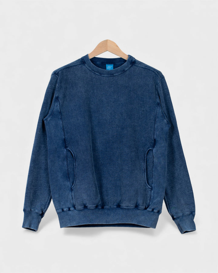 Heavy Crew Sweat Indigo