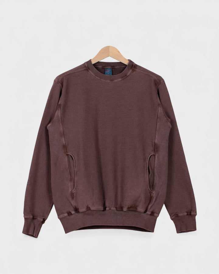 Heavy Crew Sweat P-Bordeaux