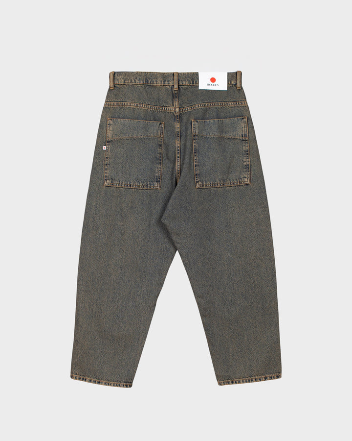 Japan Square Pocket Jeans Dirty Brown