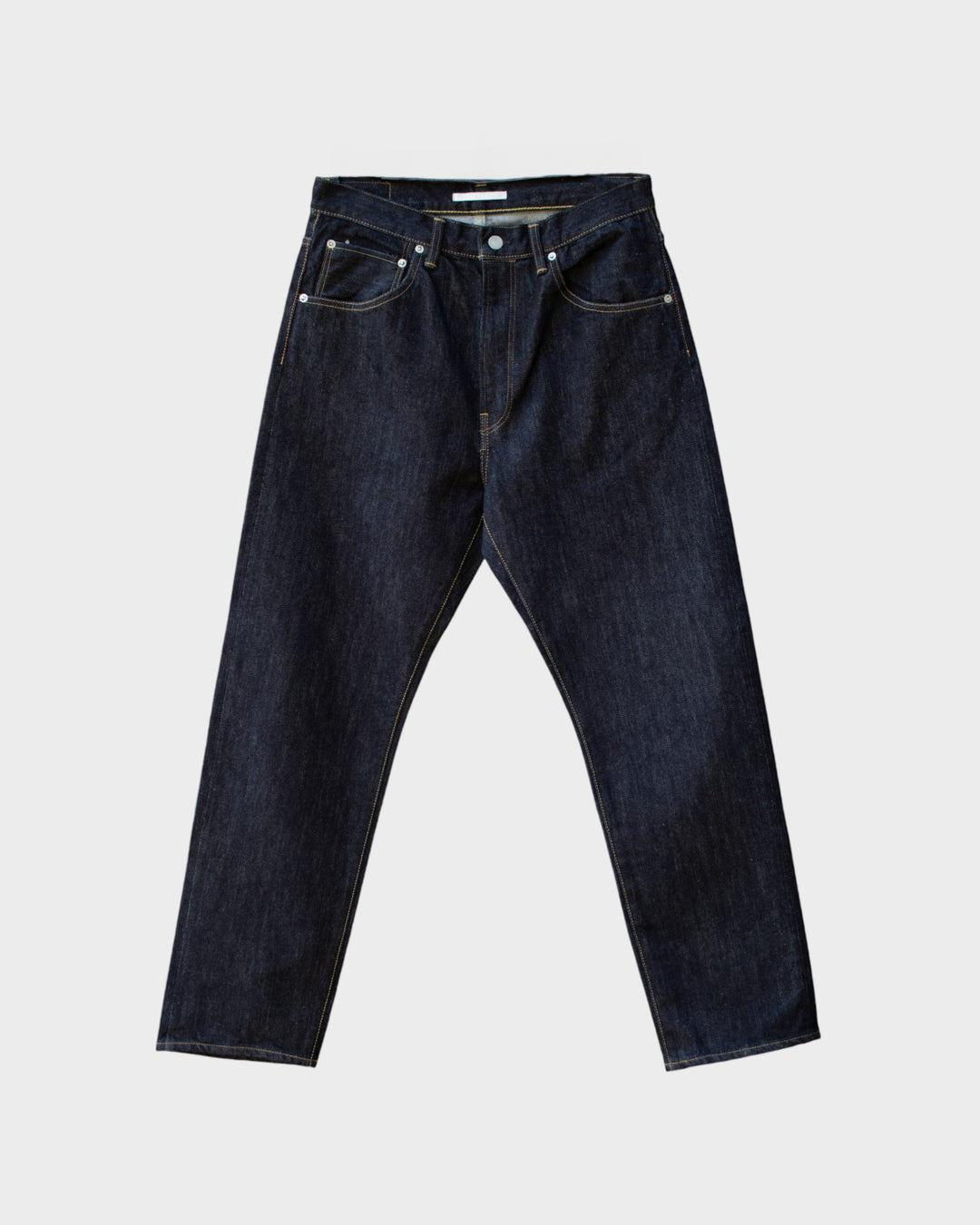 Coupe Droite Jean Toile Japonaise Selvedge Brut Toile Selvedge