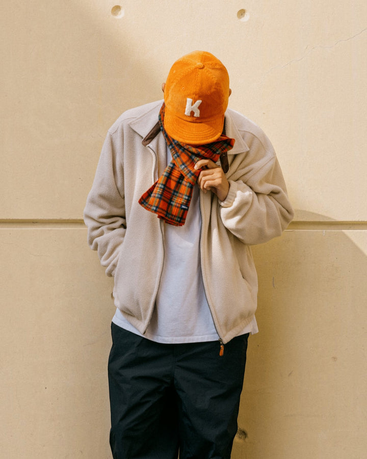 Corduroy Logo Cap Orange