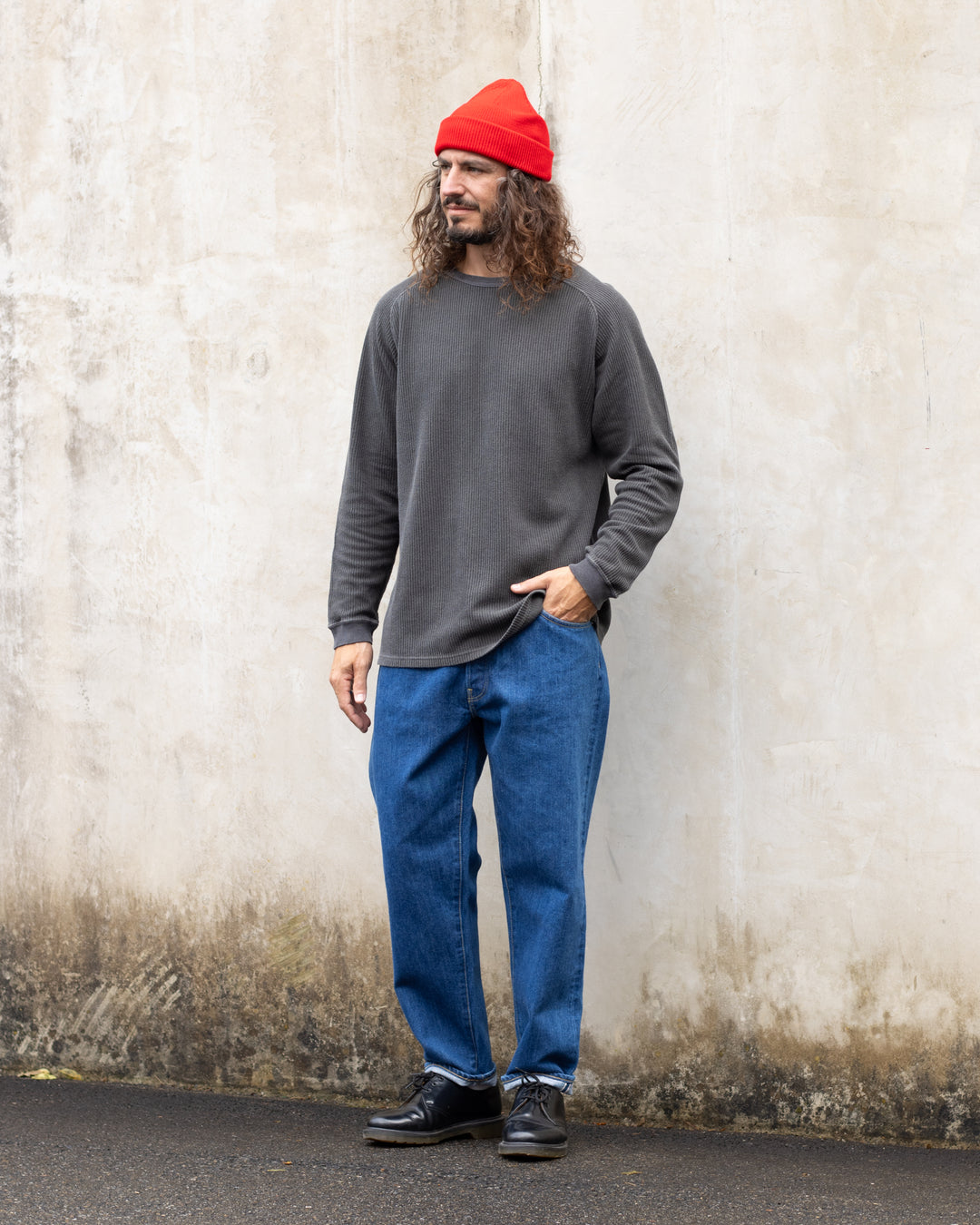 Bonnet Torpille Rouge Sémaphore 100% laine mérinos