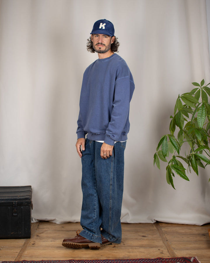 Corduroy Logo Cap Blue