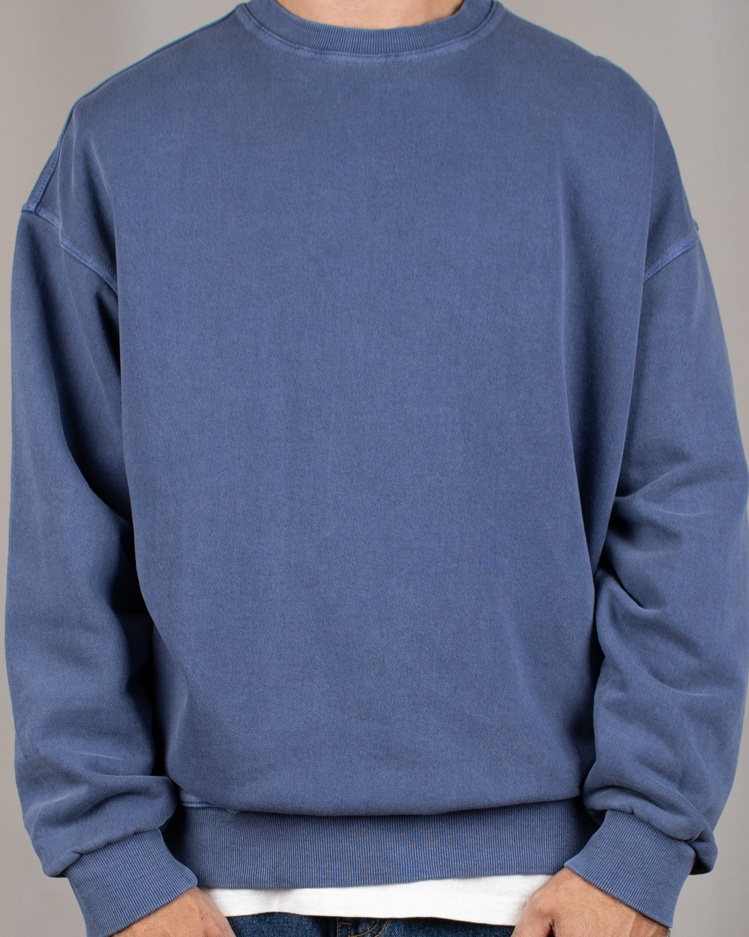 Pigment Sweat Shirt Vintage Navy