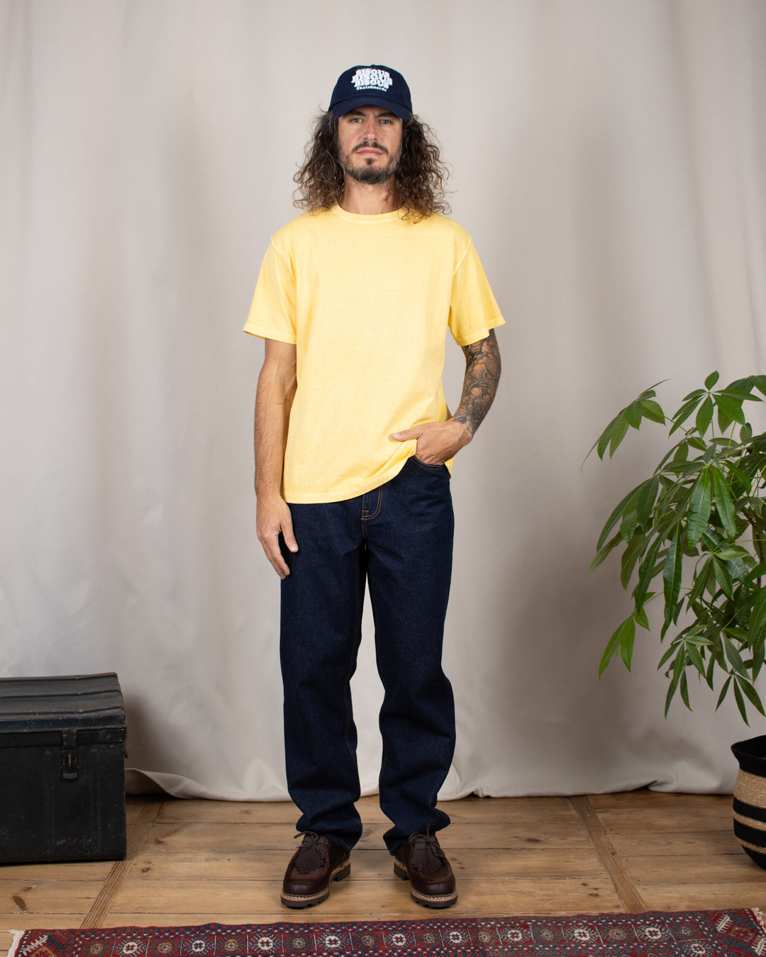 Short Sleeve Crew T-shirt P-Straw