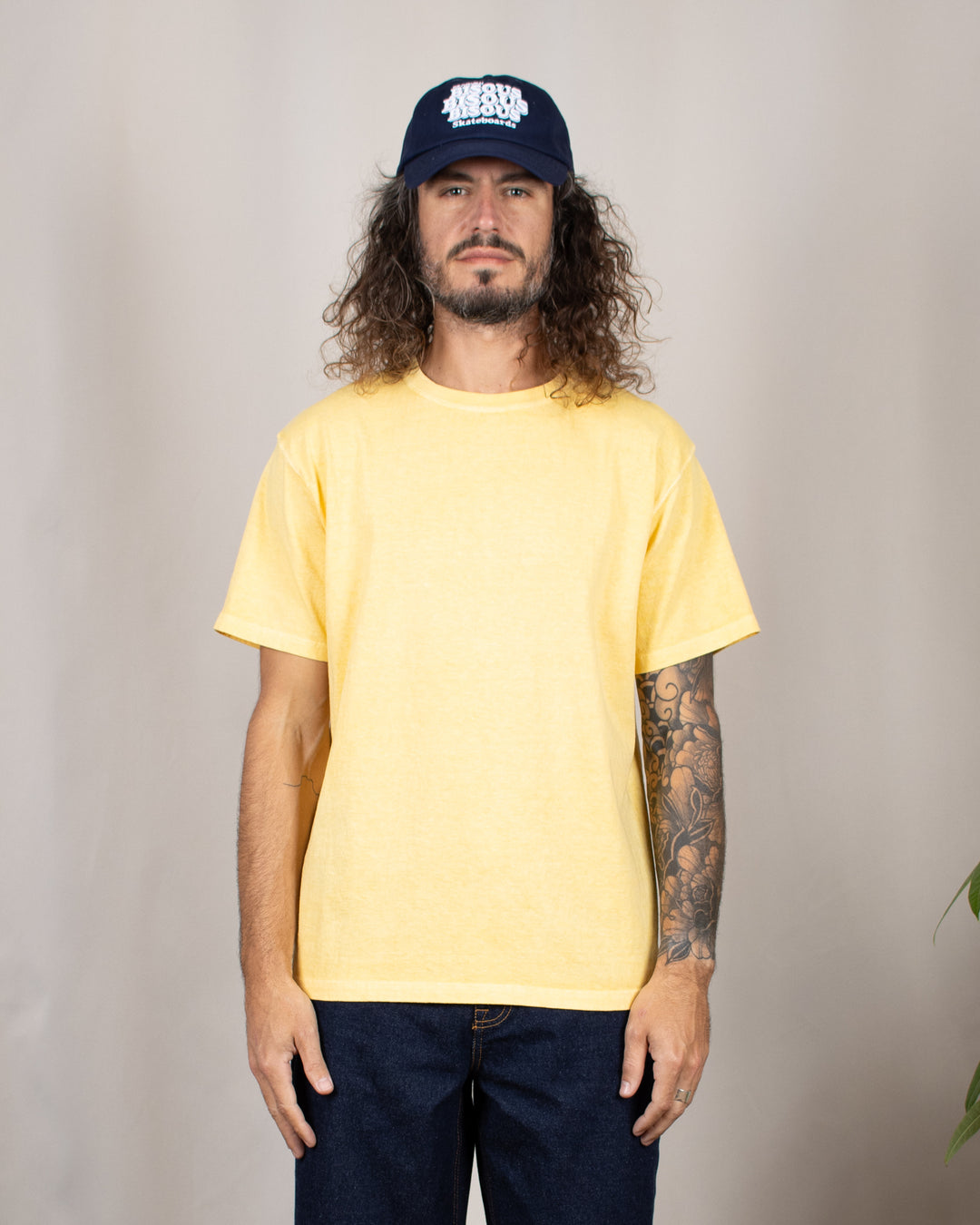 Short Sleeve Crew T-shirt P-Straw