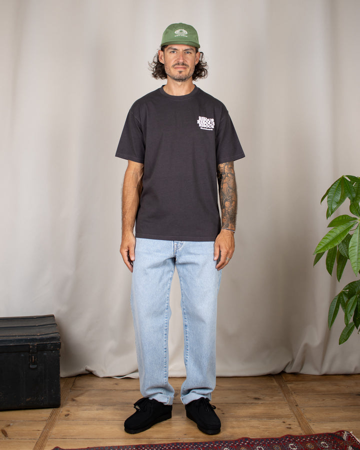 T-shirt Grease Anthracite