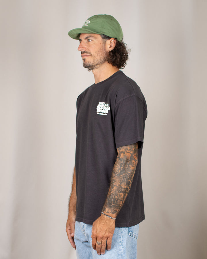 T-shirt Grease Anthracite