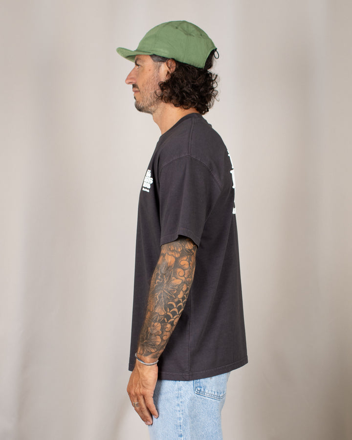 T-shirt Grease Anthracite
