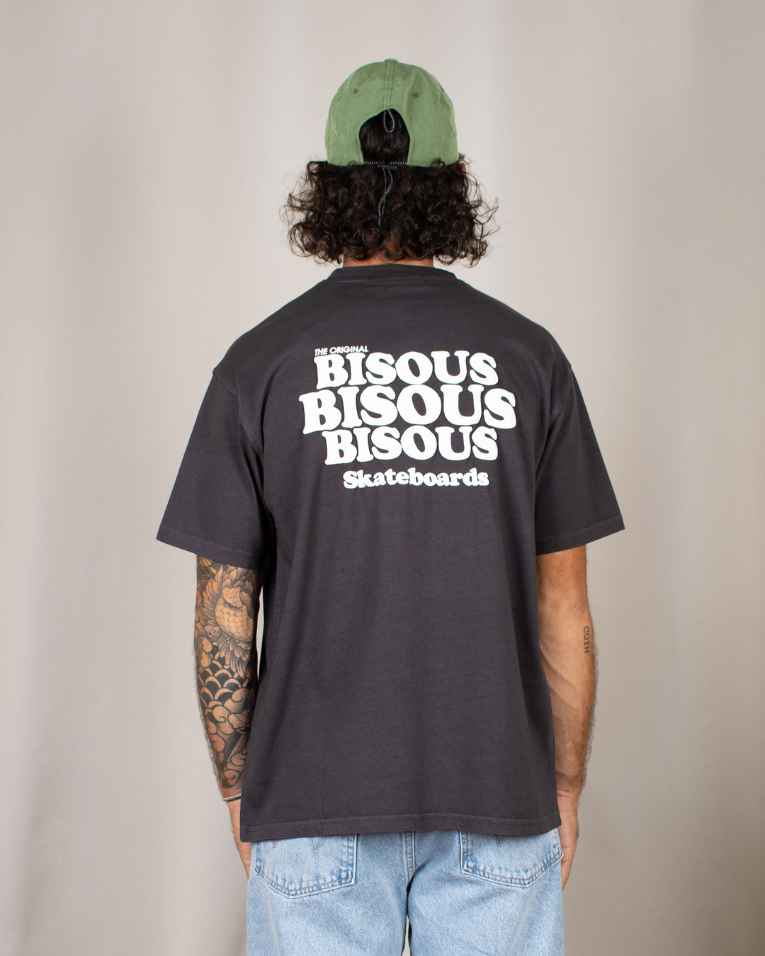 T-shirt Grease Anthracite