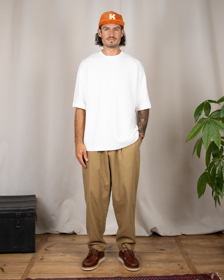 Waffle Oversize Tee Snow