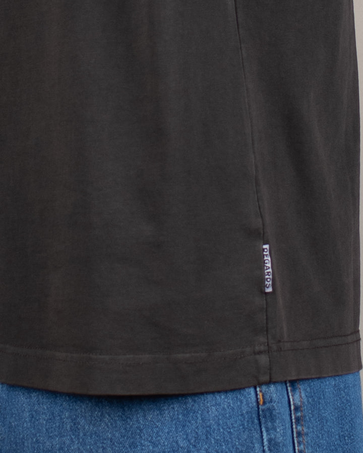Relaxed Tee Blank Espresso Washed
