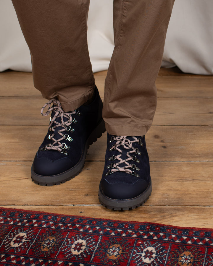 Dune Low Navy Suede
