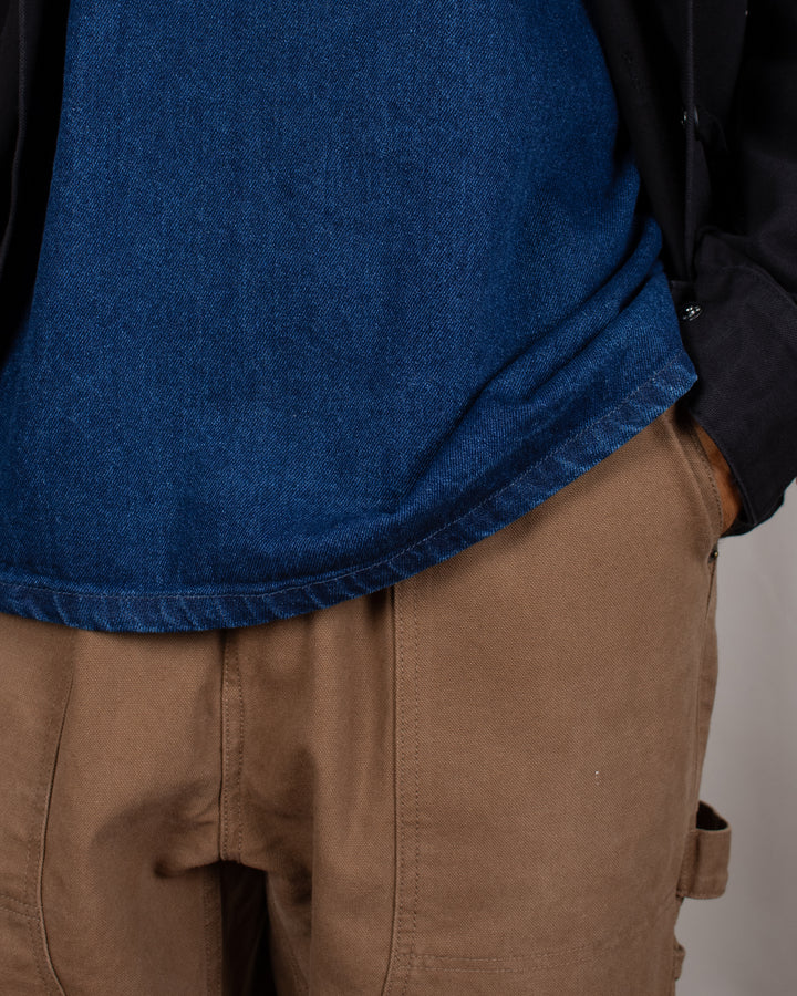 Denim Script Popover One Wash