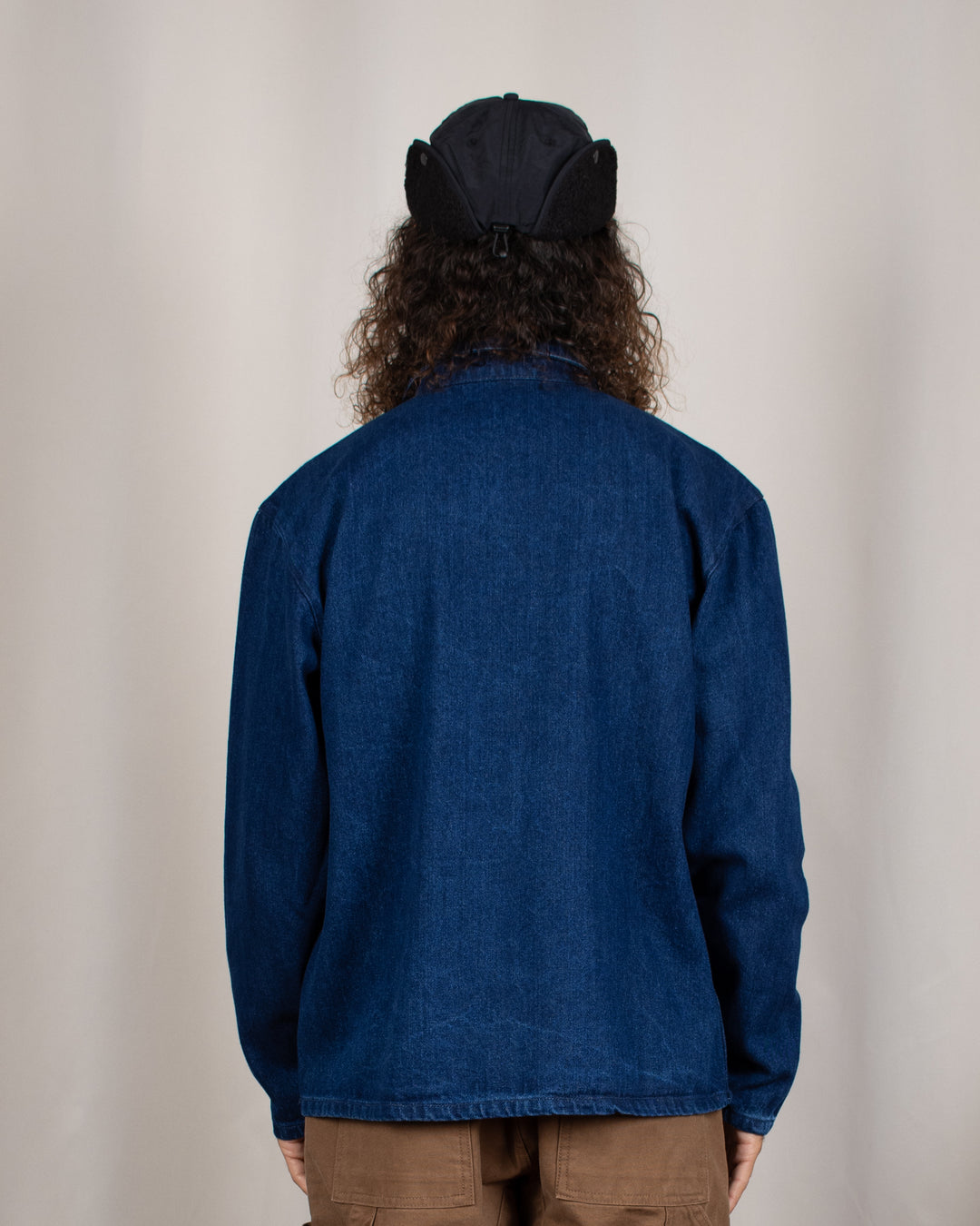 Denim Script Popover One Wash