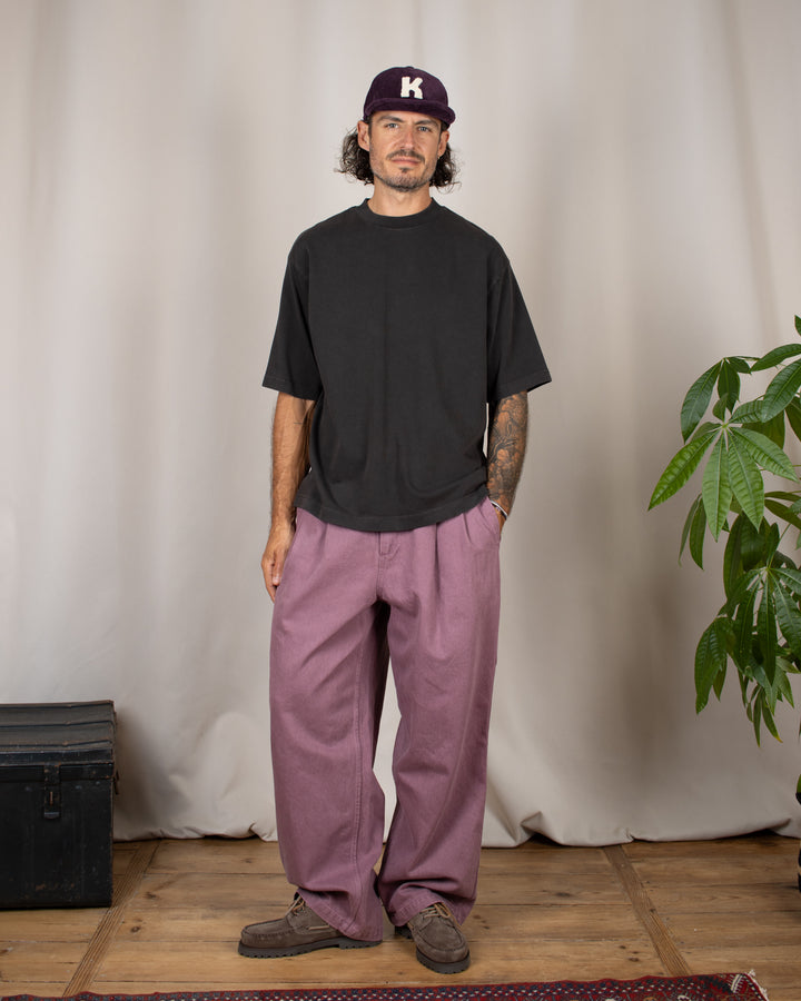 Two Tuck Wide Kation Pants Purple
