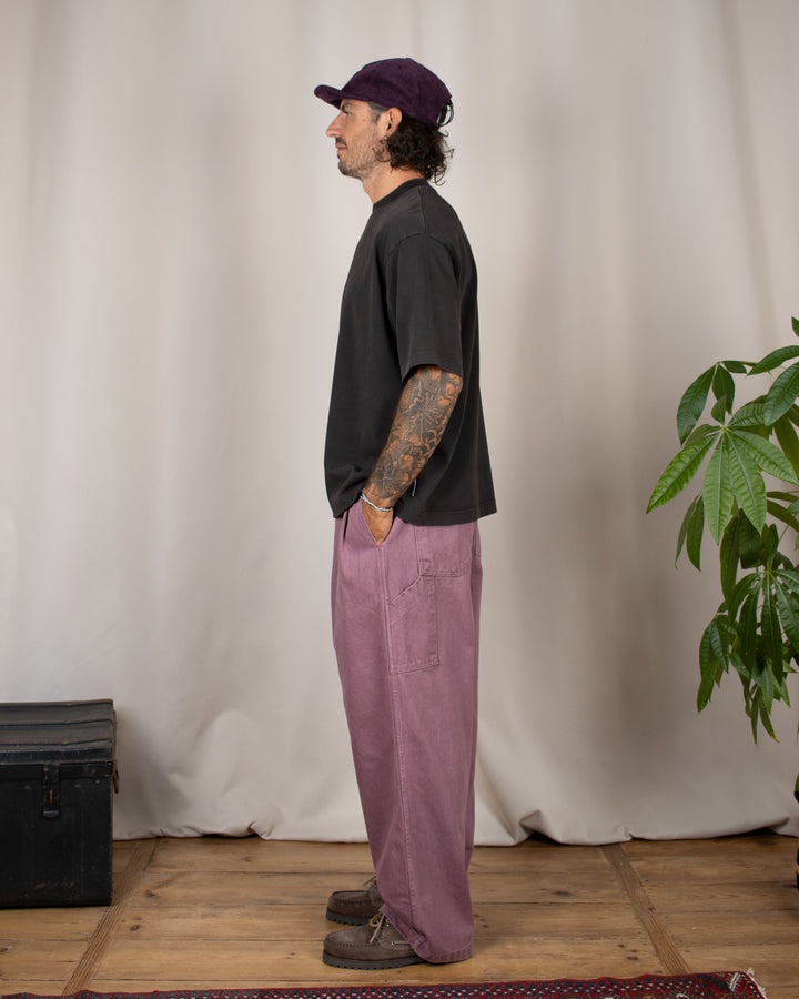 Two Tuck Wide Kation Pants Purple