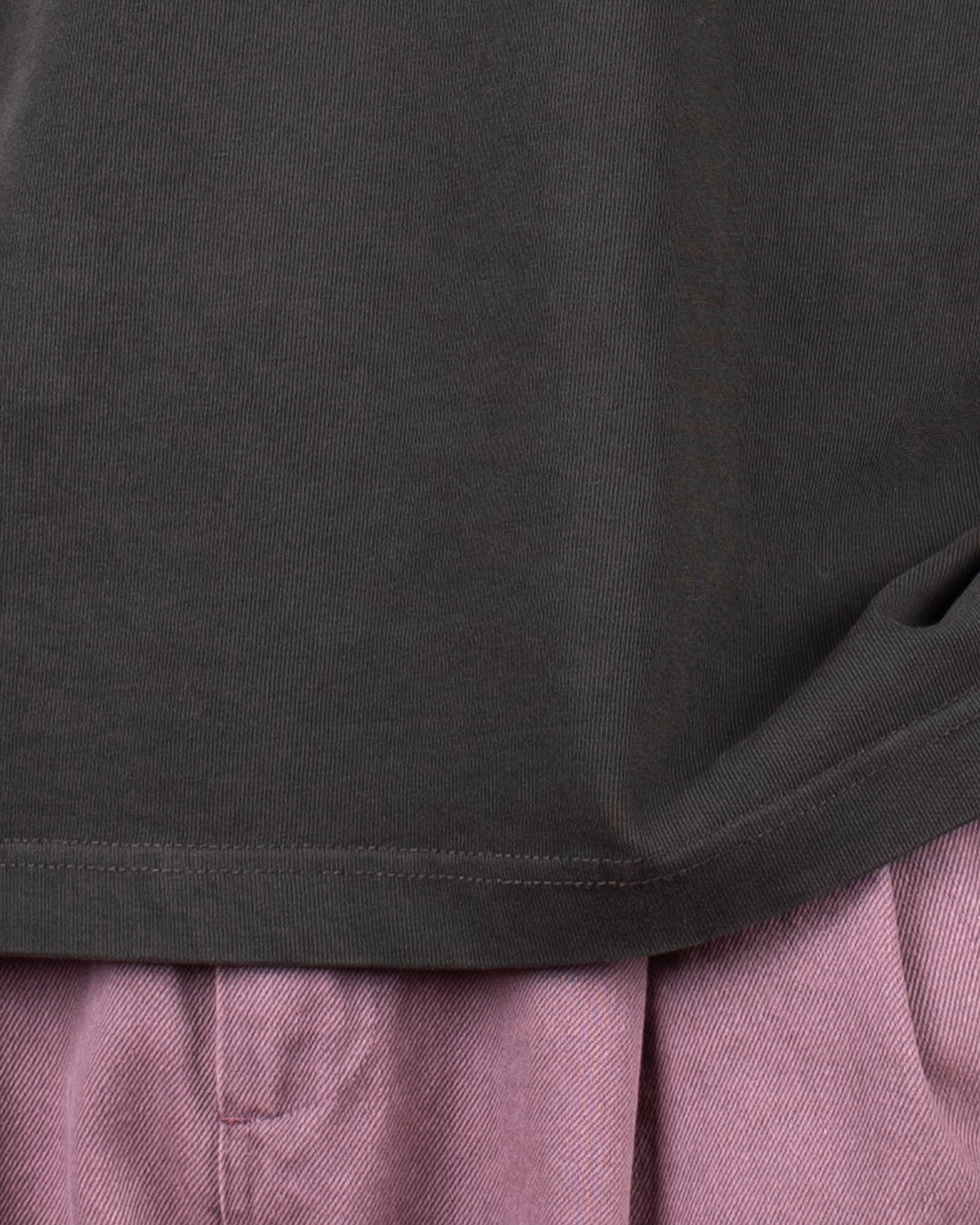 Heavy Oversize Tee Espresso Washed